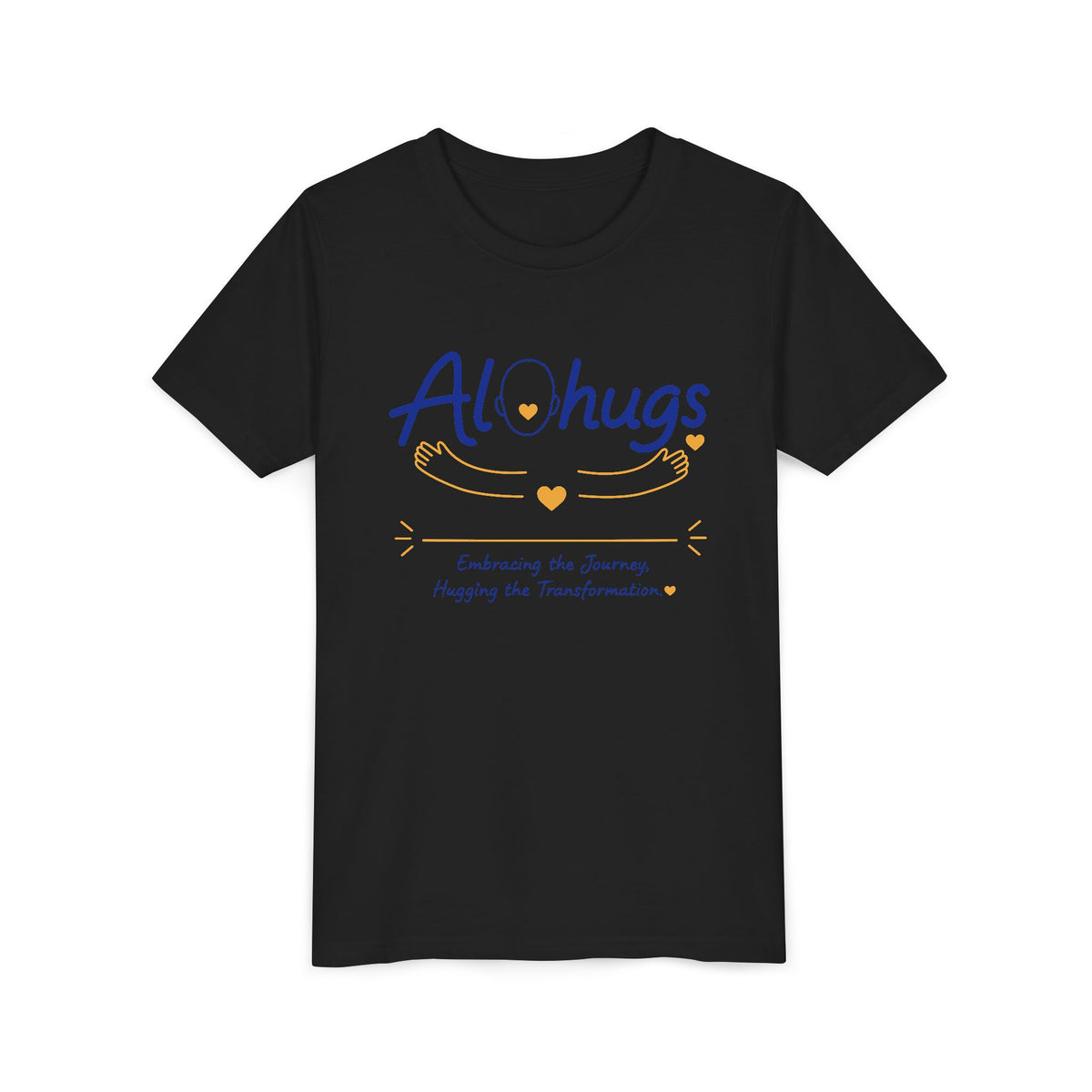 Youth Tee — "Alohugs" Embracing the journey, Hugging the Transformation