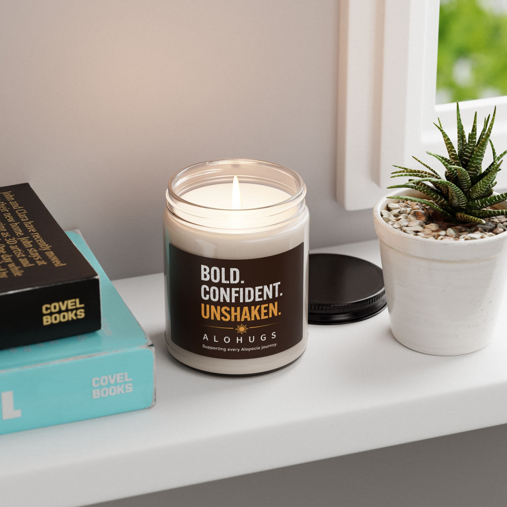 Bold Confident Unshaken Alohugs Scented Soy Candle
