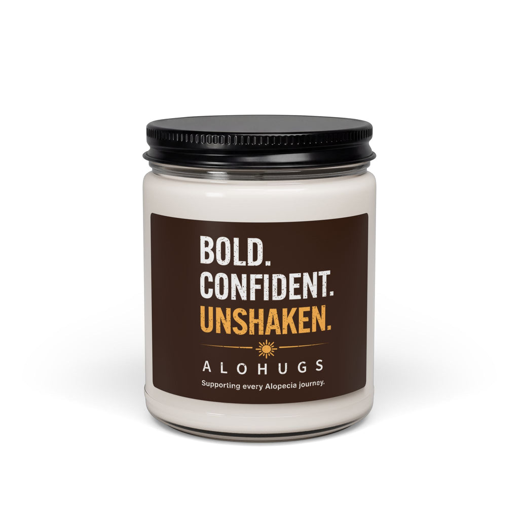 Bold Confident Unshaken Alohugs Scented Soy Candle