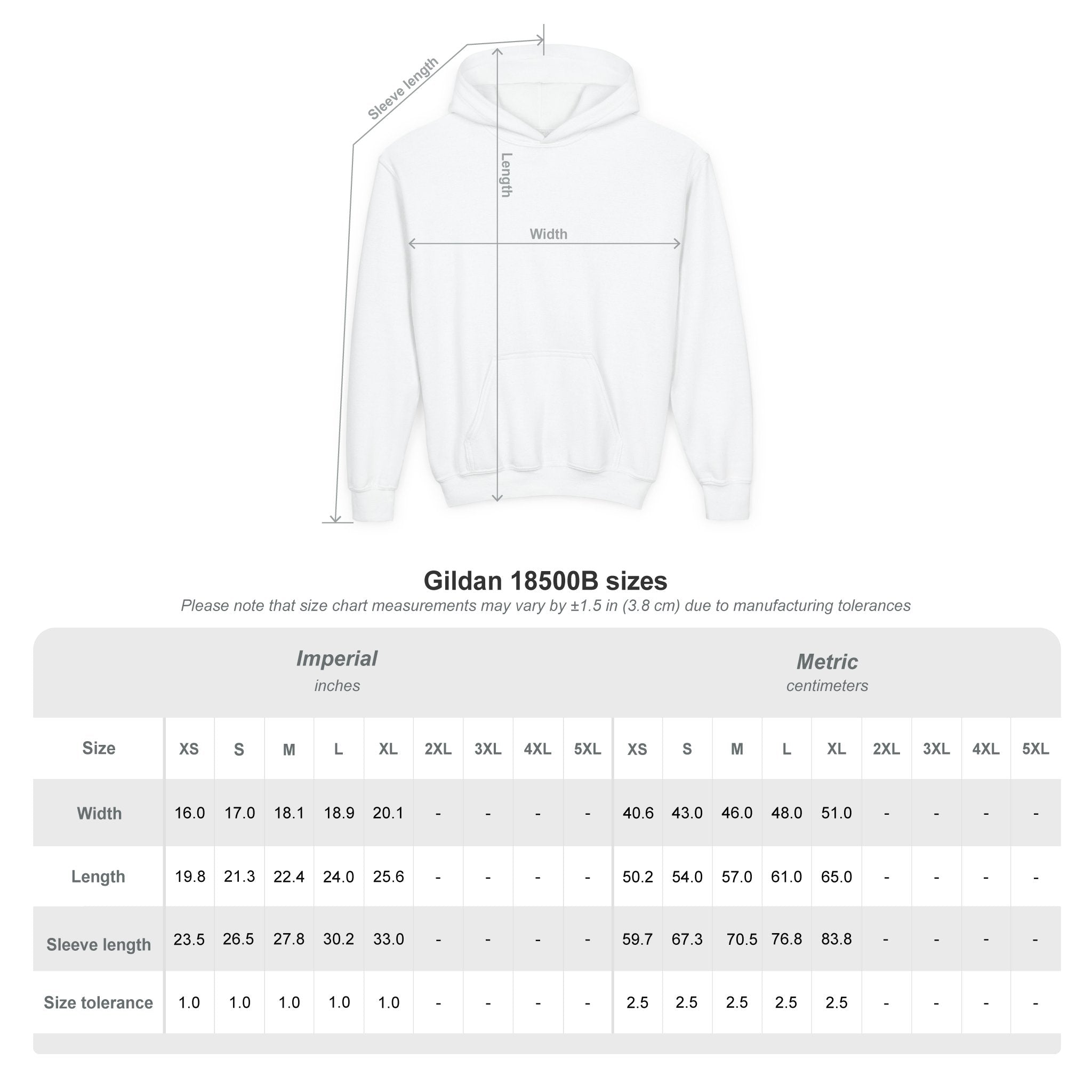 Alohugs Youth Hoodie — "Bold. Confident. Unshaken"