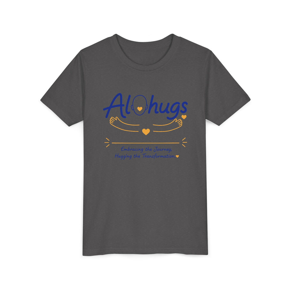 Youth Tee — "Alohugs" Embracing the journey, Hugging the Transformation