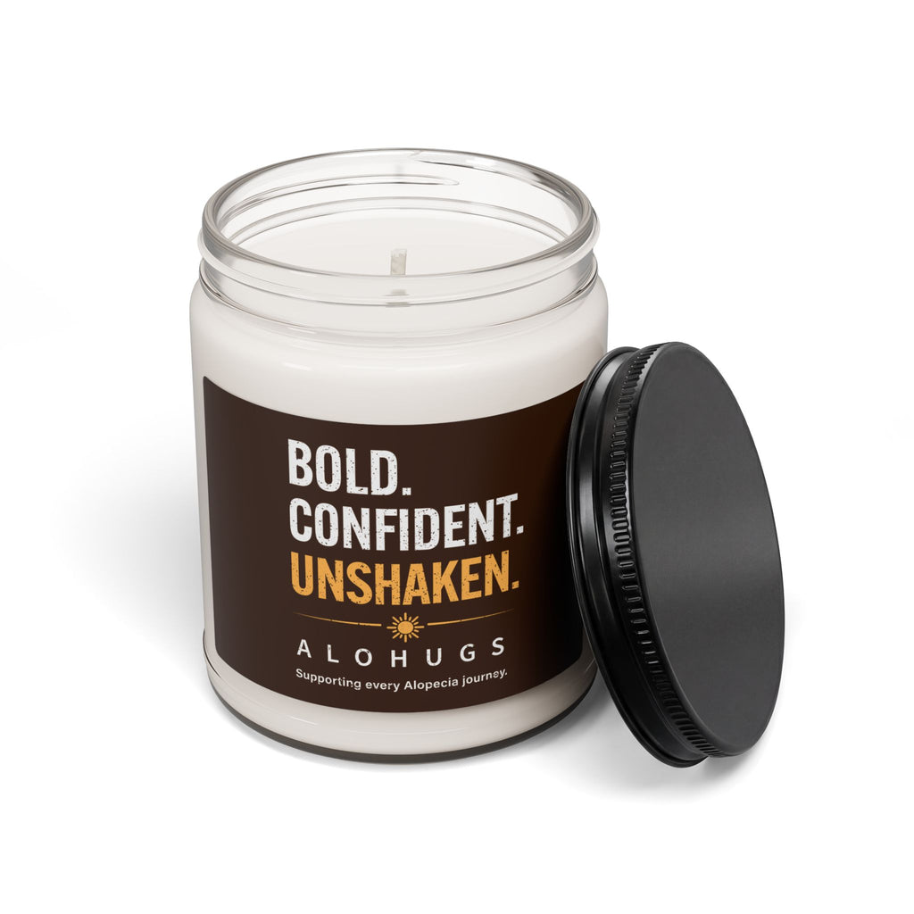 Bold Confident Unshaken Alohugs Scented Soy Candle