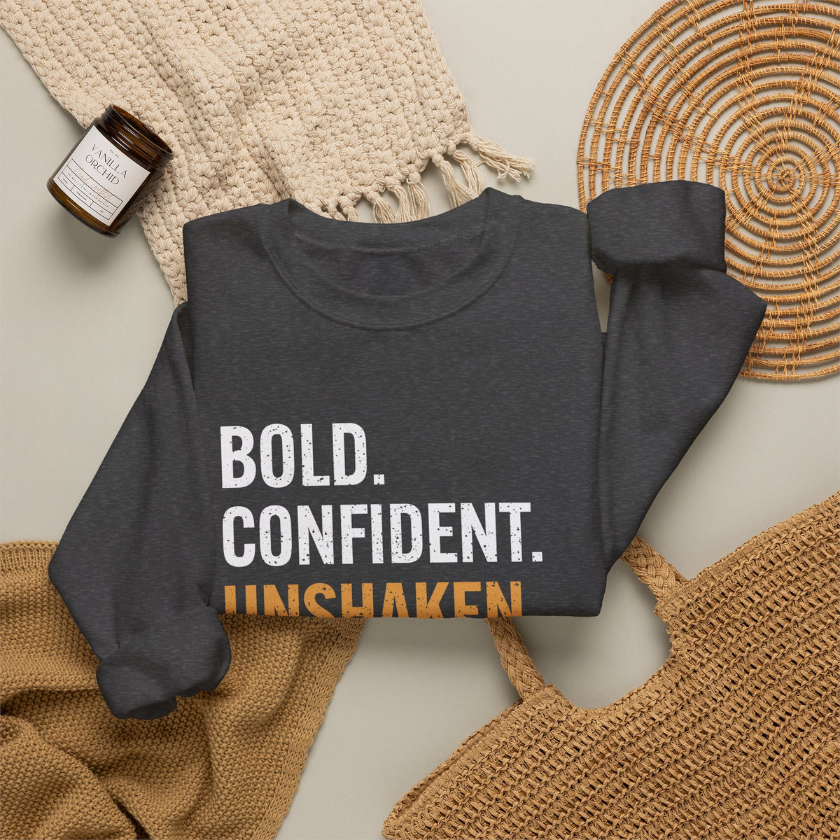 Alohugs Sweatshirt - Bold. Confident. Unshaken.
