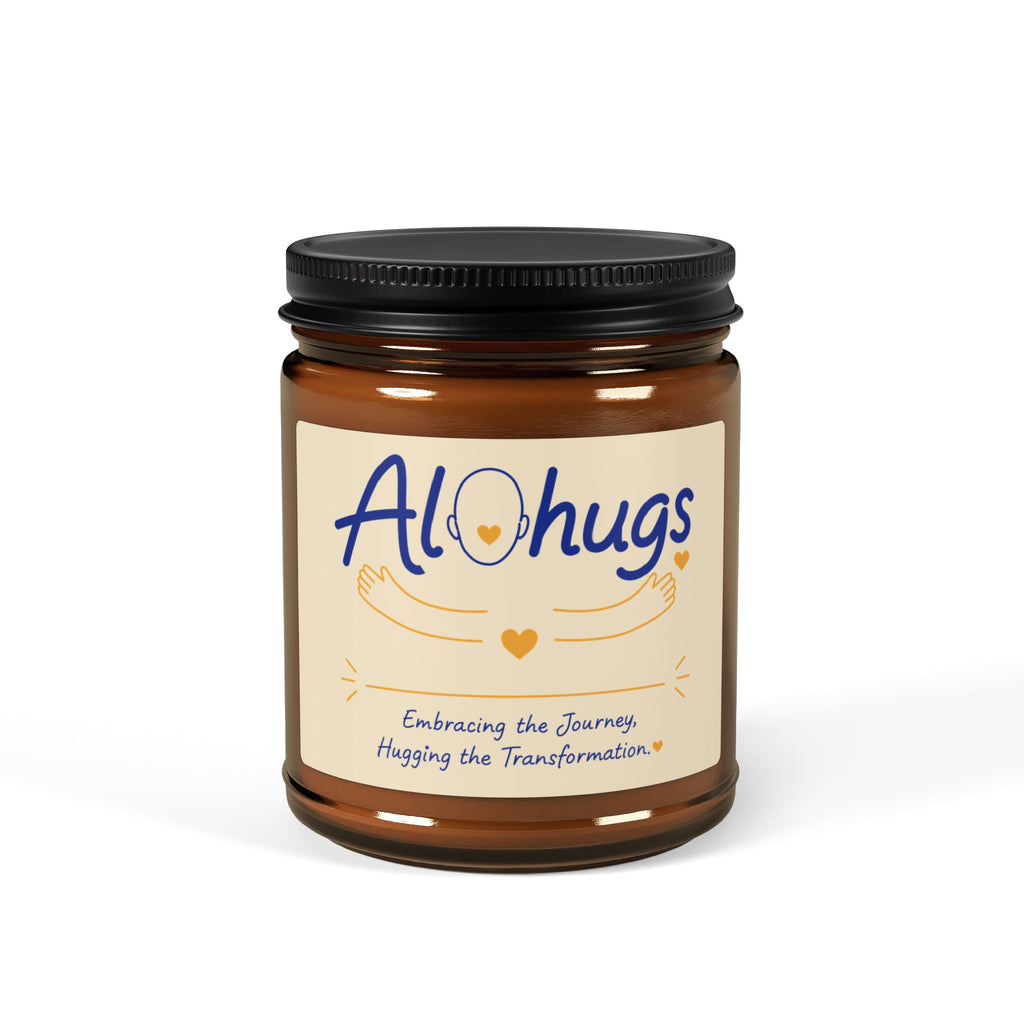 Alohugs Scented Soy Candle – Embracing the Journey, Hugging the Transformation