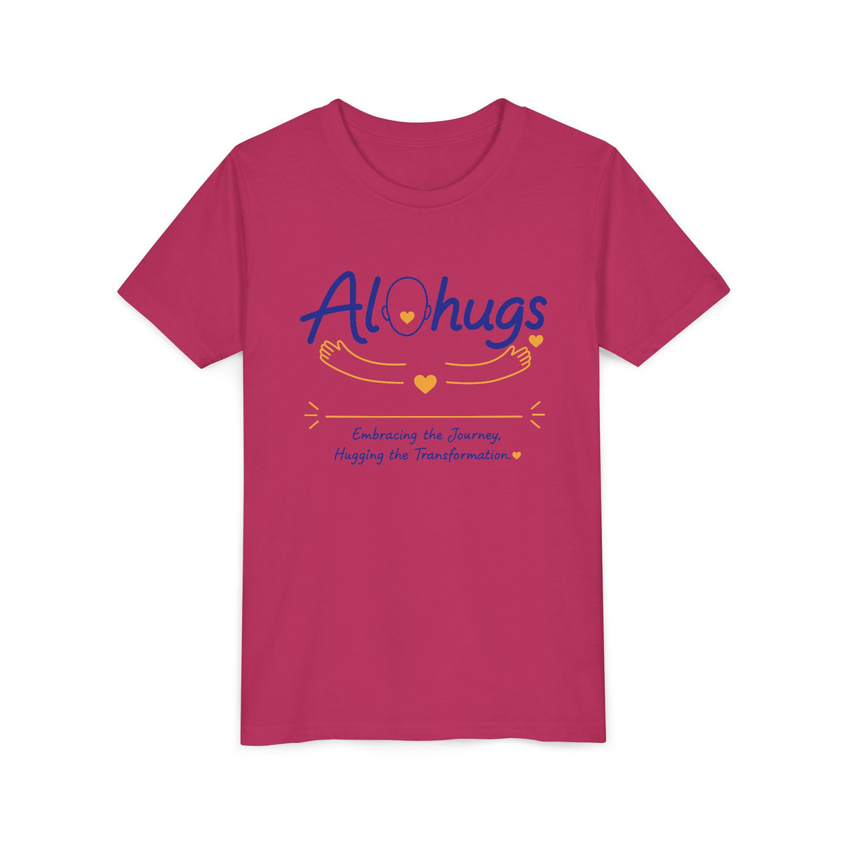 Youth Tee — "Alohugs" Embracing the journey, Hugging the Transformation