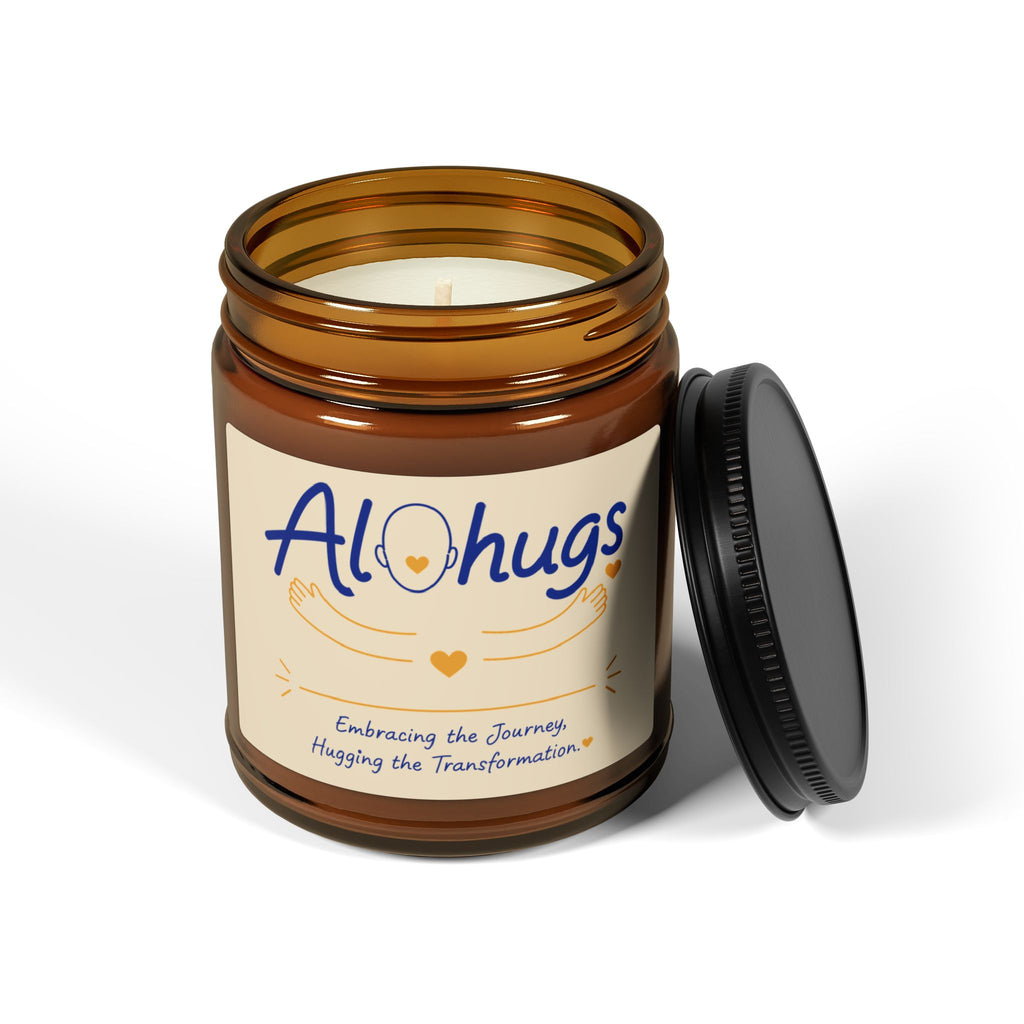 Alohugs Scented Soy Candle – Embracing the Journey, Hugging the Transformation