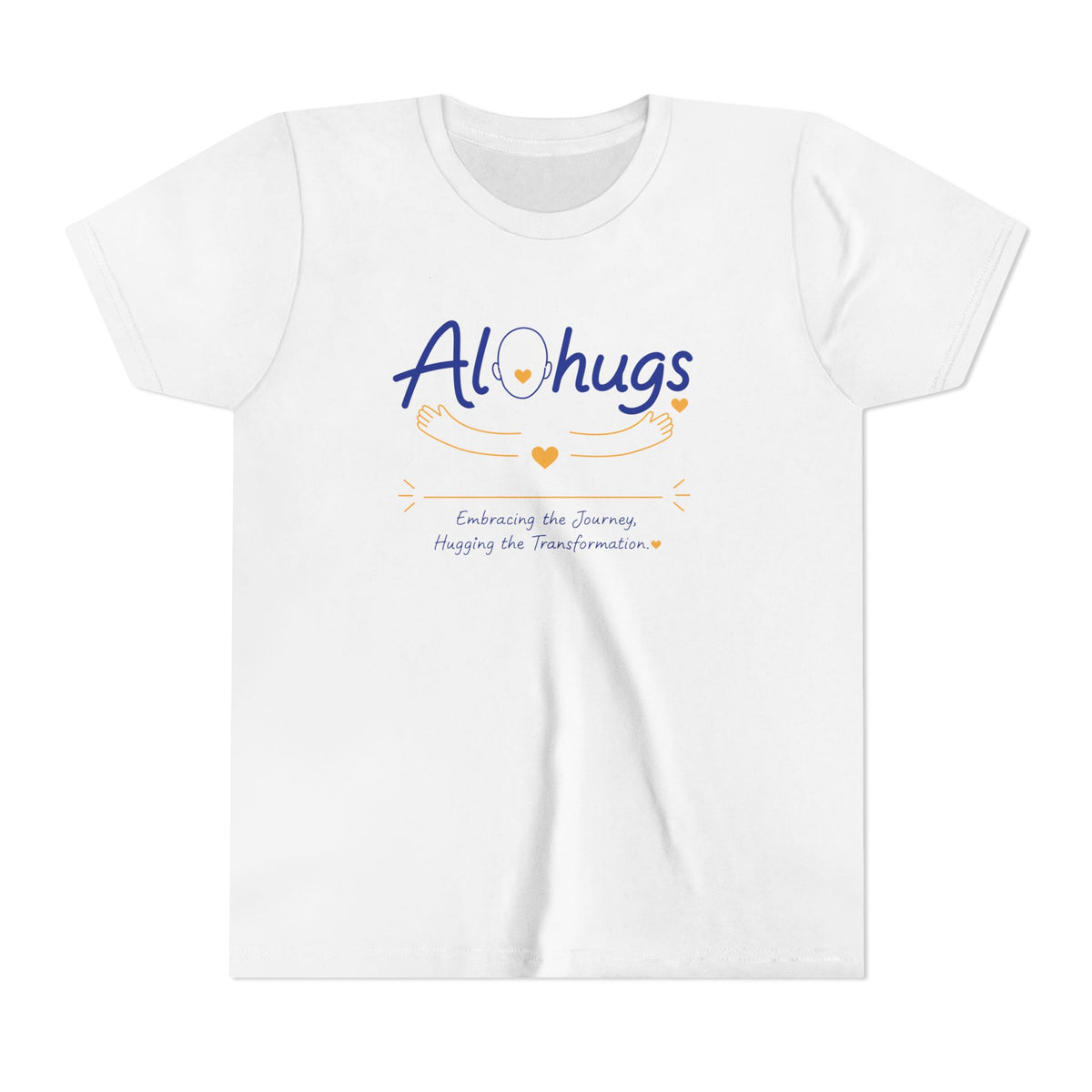 Youth Tee — "Alohugs" Embracing the journey, Hugging the Transformation