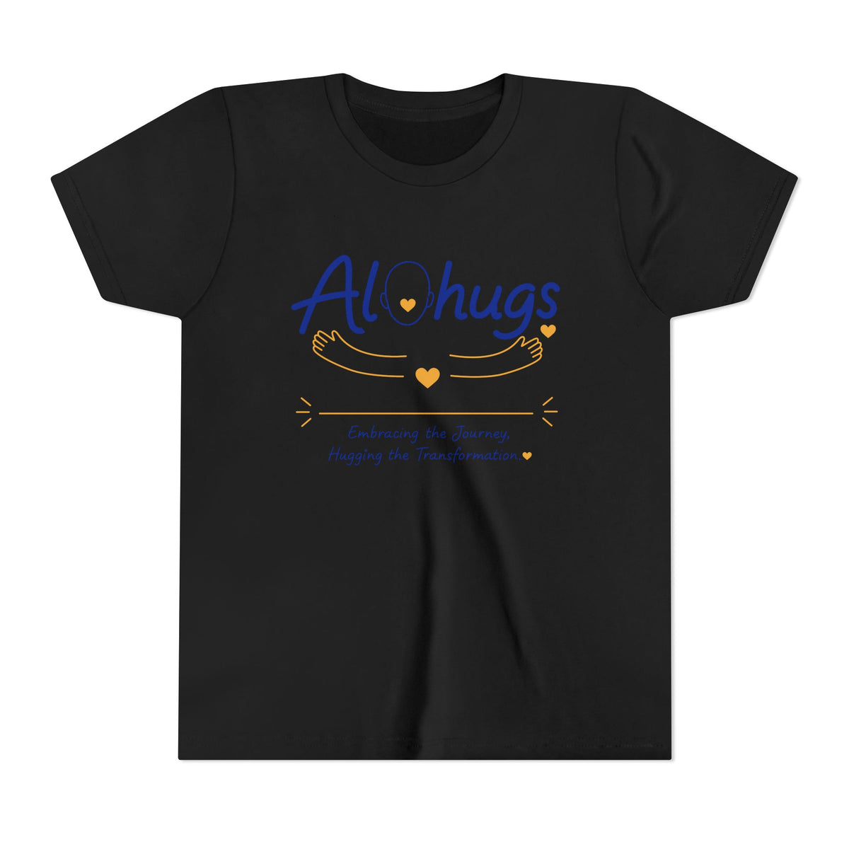Youth Tee — "Alohugs" Embracing the journey, Hugging the Transformation