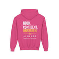 Alohugs Youth Hoodie — "Bold. Confident. Unshaken"