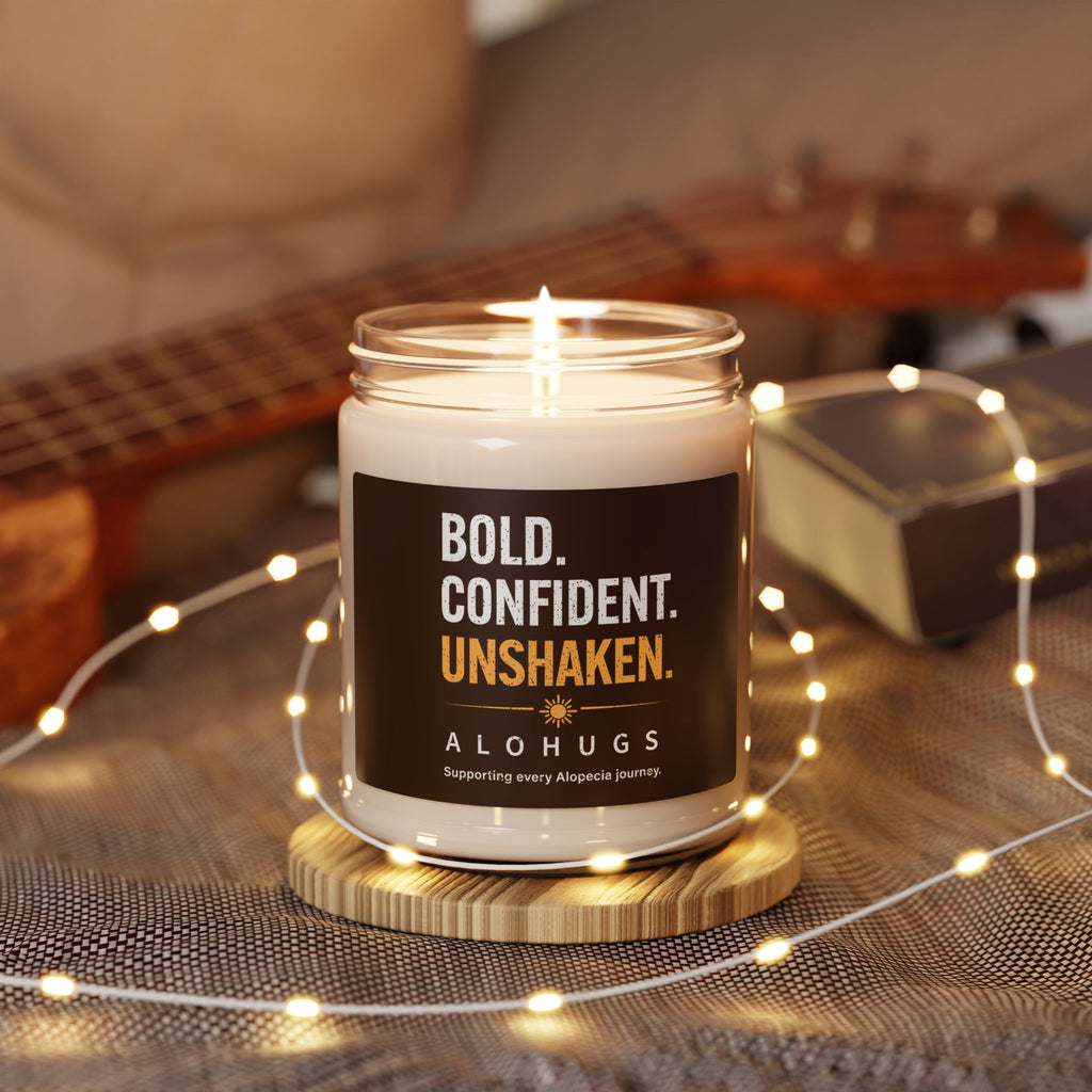 Bold Confident Unshaken Alohugs Scented Soy Candle