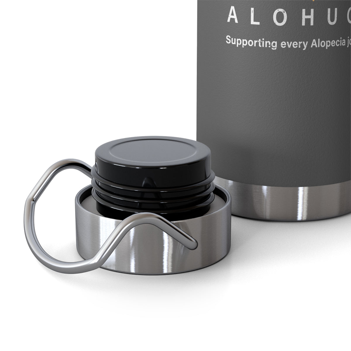 Bold Confident Unshaken Alohugs Water Bottle