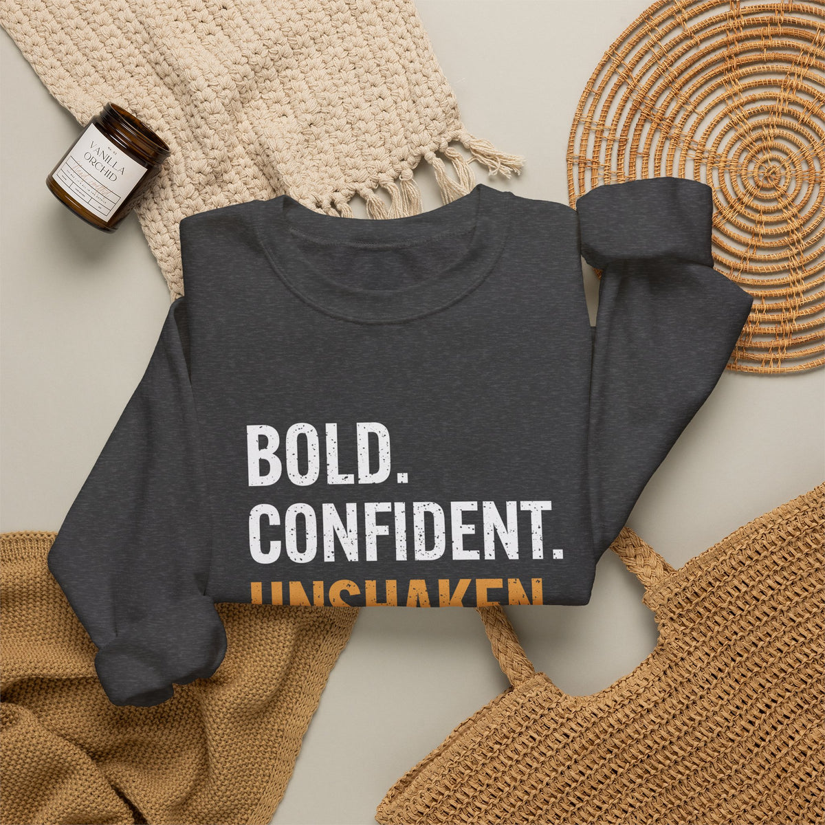 Alohugs Sweatshirt - Bold. Confident. Unshaken.